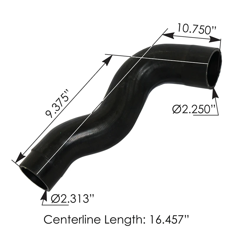 Volvo / Mack Upper Cooling Hose (2.25-2.31in) Automann - 561.96468