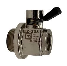 Cummins L10/M11/N14/ISM/ISX, Paccar MX13 Quick Drain Valve 1in-18UNF EZ Oil Drain Valve - EZ-203