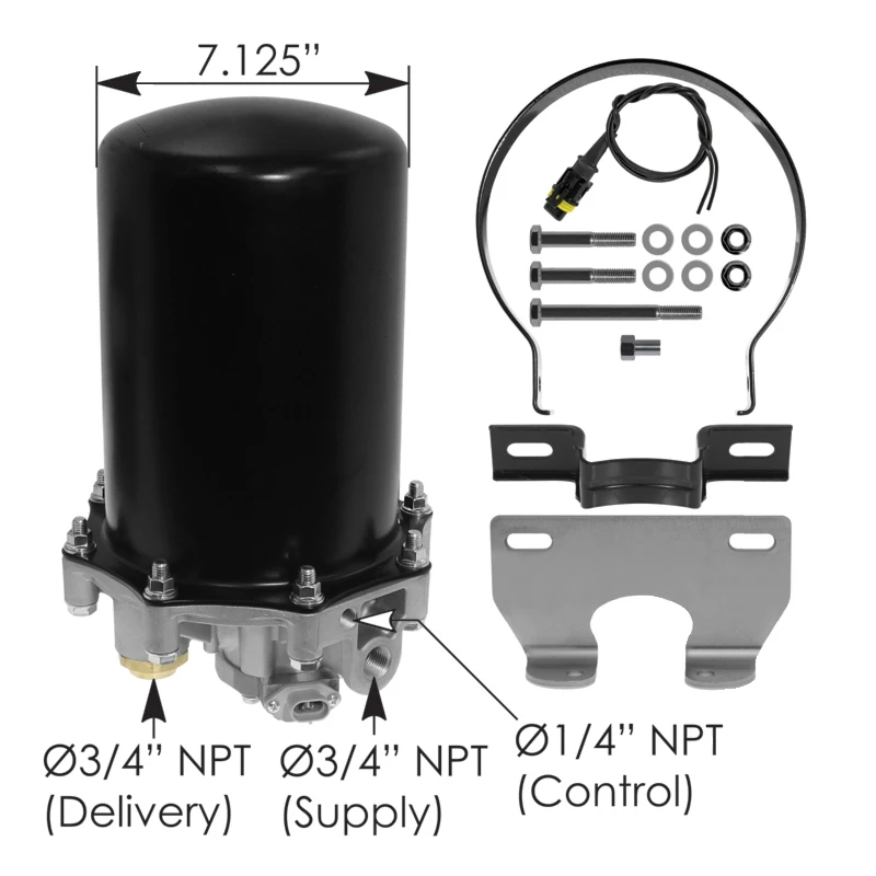 Universal Air Dryer AD-9 Style 24V Automann - 170.065224