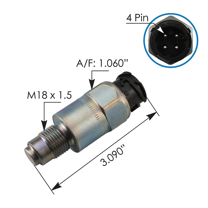 Freightliner Cascadia P4 (2018-2025) / Western Star DT12 Driveline Speed Sensor Automann - 577.23917