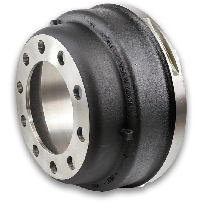 3710X TruPilot Brake Drum 16.5 x 5 Front/Steer Gunite Made in USA