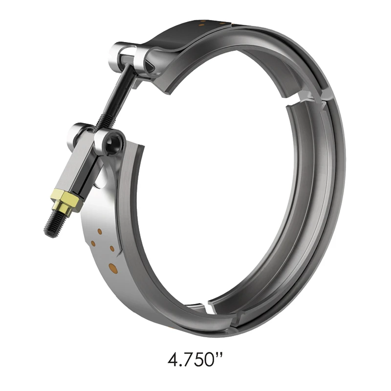 Caterpillar 3126T/3176T, Cummins L10/M11/ISC/ISB/ISL/ISX15/X15 & Paccar PX6/PX8/MX11/MX13 4.75in V-Band Clamp Breeze - 561.29475-B