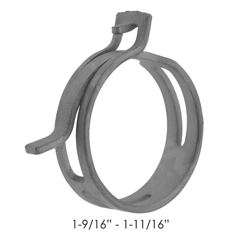 Universal Constant Tension FBS Hose Clamp 1-9/16in to 1-11/16in (Silver) Breeze OE - 561.28074040-B