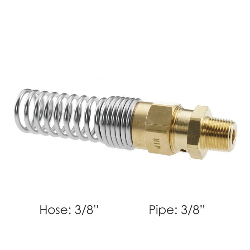 Hose Coupling w/Spring 3/8IN