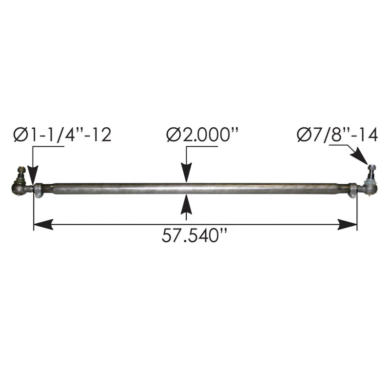 Kenworth Tie Rod Assembly Automann - 463.DS9831