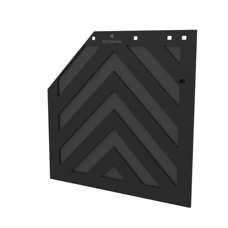 Universal Mud Flap Heavy Duty 45-Degree 24in x 24in LH Automann - 562.112424L LH