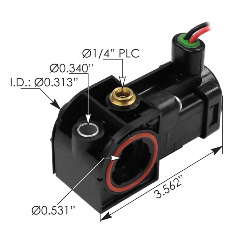 Universal Air Solenoid Accessory Pack Valve 12V OEM Norgren - 173.1110-12VOE