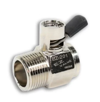 Detroit Diesel Series 50/60 Quick Drain Valve 3/4in-14 NPT EZ Oil Drain Valve - EZ-201