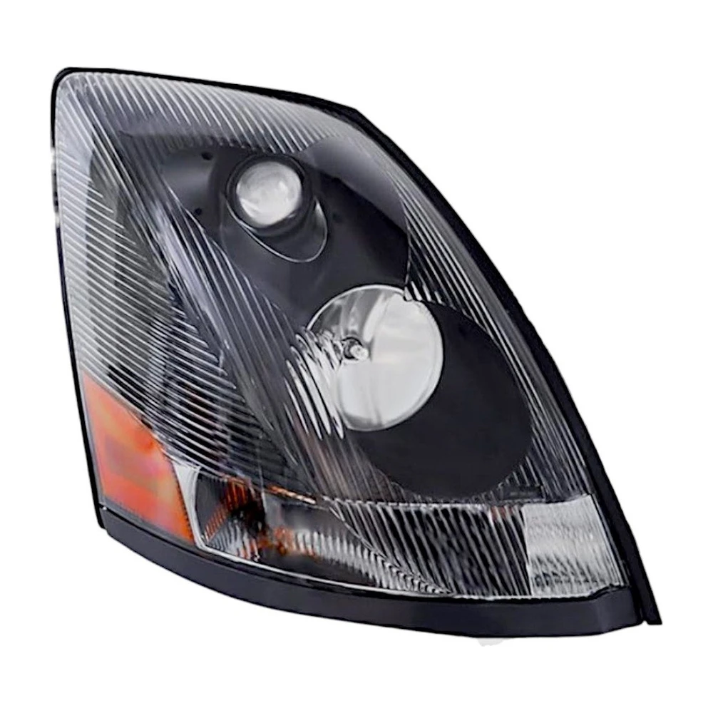 Volvo VNL Headlight Black Halogen RH DTBP - DTBP-V-001 RH / DTBP-V-094D RH