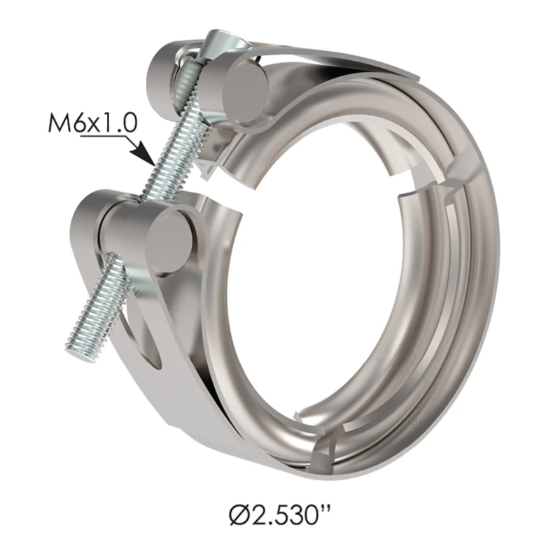 Cascadia P4 (2018-2025) EGR Manifold V-Band Clamp 2.53in Automann - 561.29253
