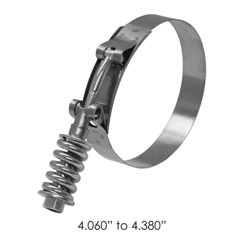 Universal Heavy-Duty T-Bolt Clamp 4.06in-4.38in Automann - 561.230406