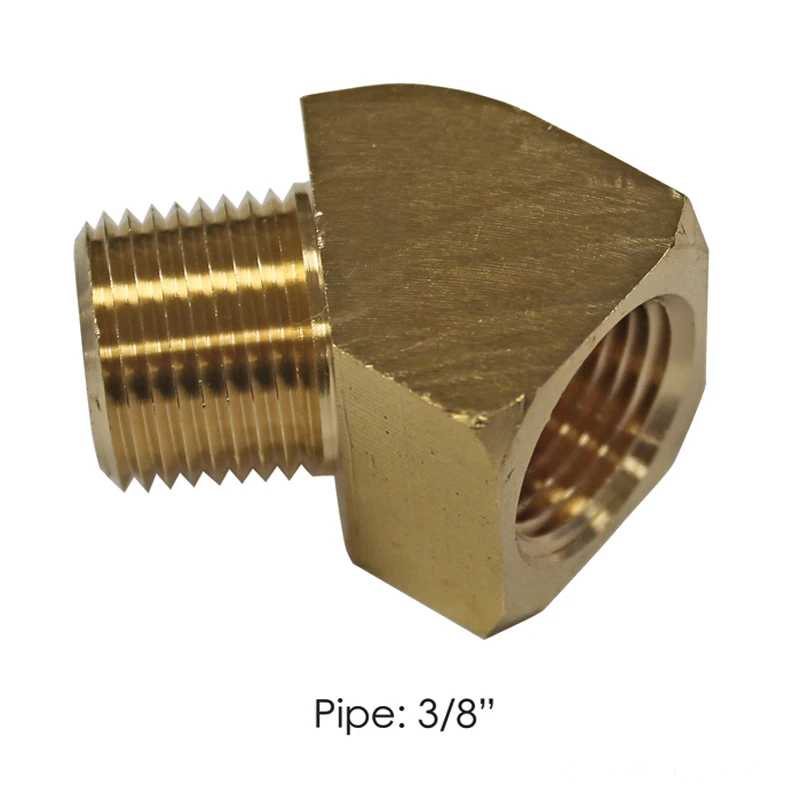 Universal 45-Degree 3/8in Male x Female NPT Fitting Automann - 177.9124C