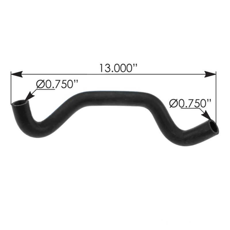 Cascadia P4 (2018-2025) DD15 Auxiliary Supply Heater Hose Automann - 561.46268
