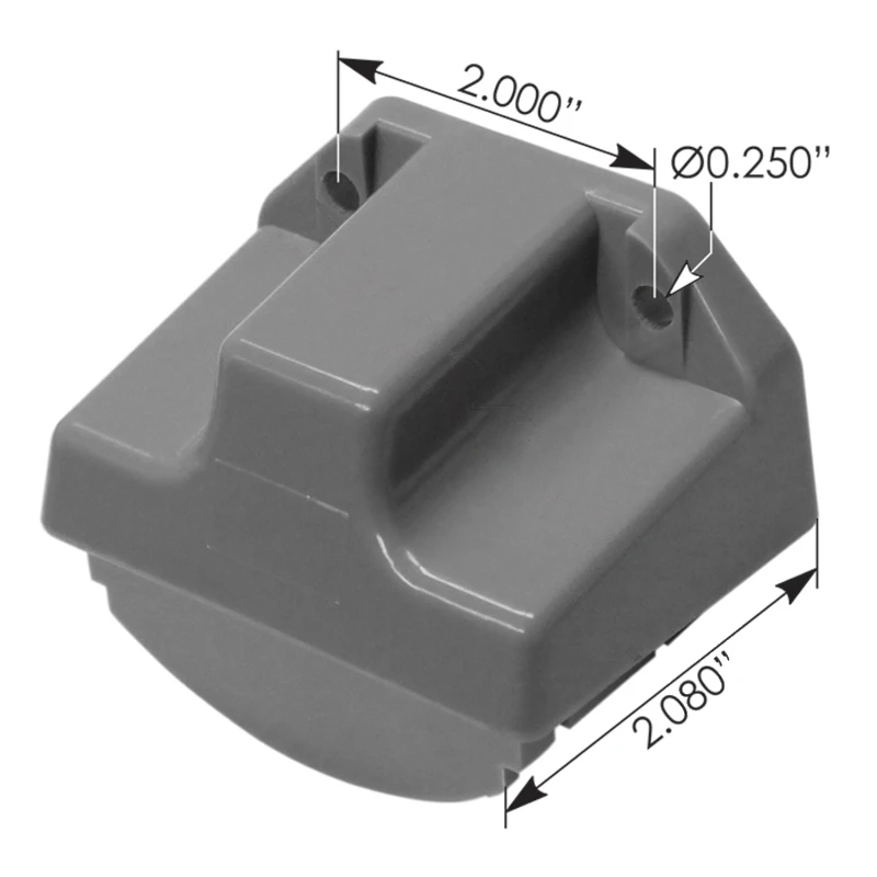 Universal License Plate Light Bracket Automann - 571.BK15LG