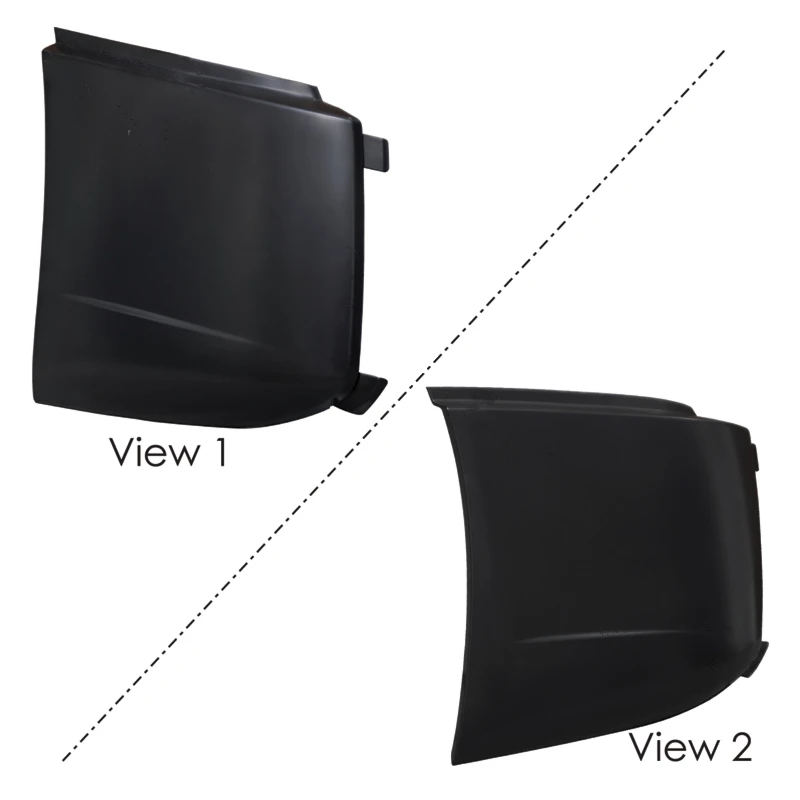Volvo VNL 2018-2026 Corner Bumper Cover RH without Fog Light Hole Automann - 564.96087