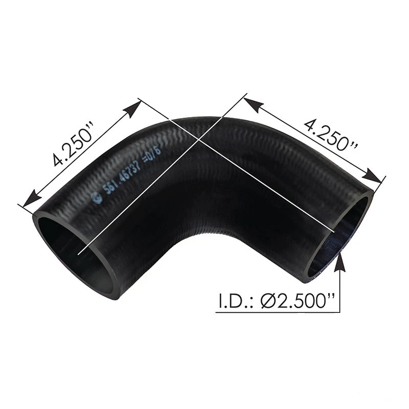 Cascadia P4 (2018-2025) 90 Deg ECR Elbow 2.5in ID Automann - 561.46737
