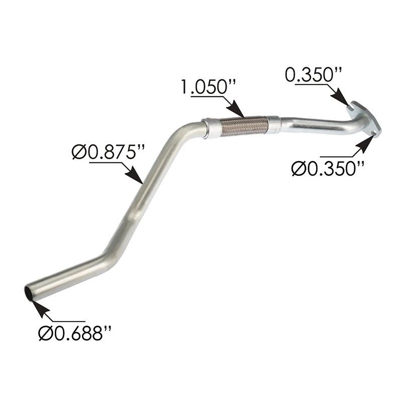 Cummins X15 Oil Drain Tube Automann - 572.901005