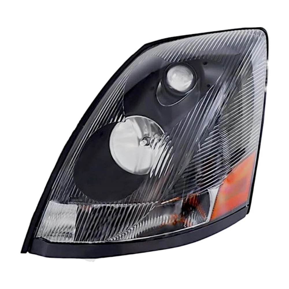 Volvo VNL Headlight Black Halogen LH DTBP - DTBP-V-001 LH / DTBP-V-094D LH