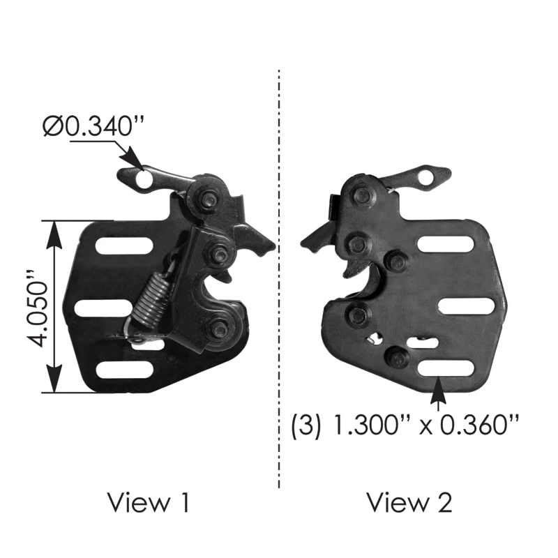 Volvo VNL 2018-2026 Hood Latch RH Automann - HLK2903 RH
