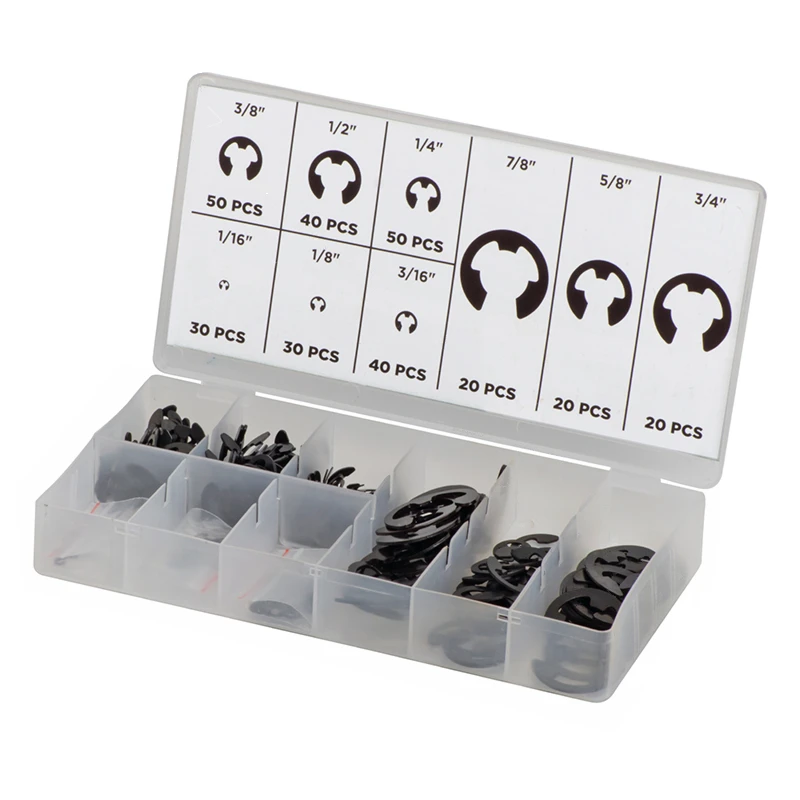 Universal E-Clip Assortment Kit 300pc Automann - 562.HK300EC