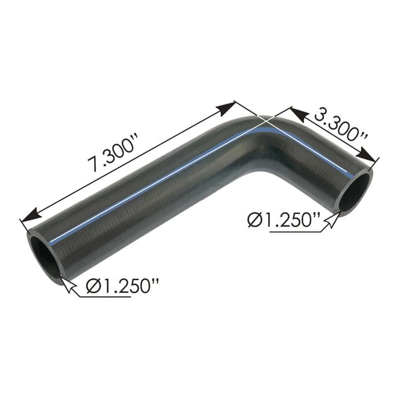 Cascadia P3 (2008-2018) DD15/DD16 Coolant Recovery Hose Automann - 561.46633