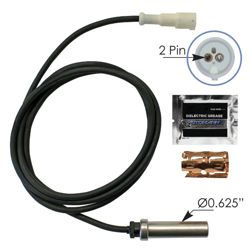 Universal ABS Sensor Straight Head 78in Automann - 577.A801542