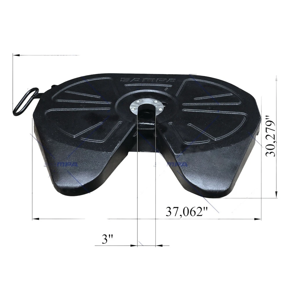 Fifth Wheel Top Plate Sampa - SP C7 GSD 001S