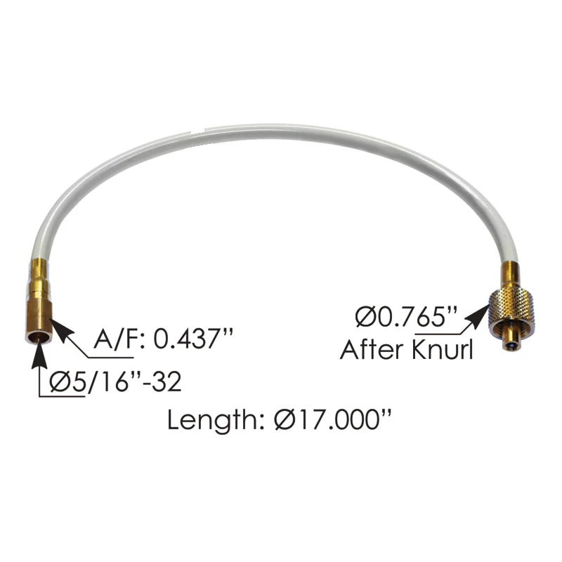 Universal Tire Inflation Flex Hose Inside Tire 17in Meritor - 177.T73001OE