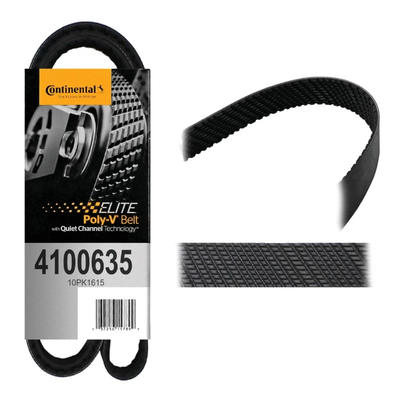 Volvo D13 Fan / Water Pump Serpentine Belt Continental - 815.4100635