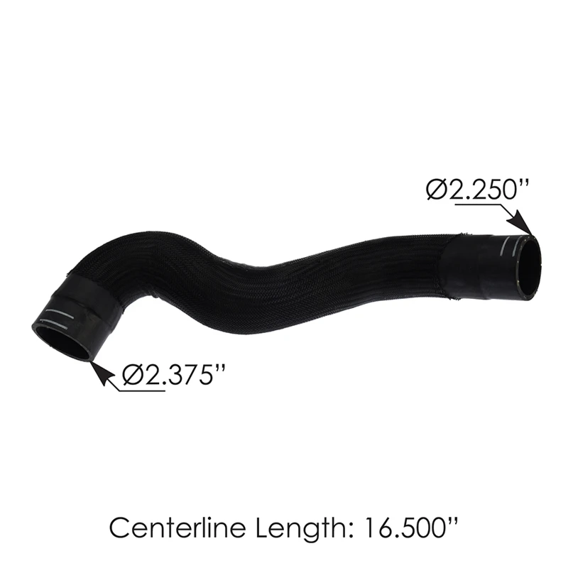 Volvo VNL VNR VNX (2019-2023) Mack Anthem (2019-2022) Cooling Hose 2.375in ID Automann - 561.96115
